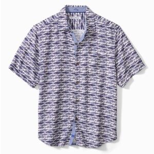 Tommy Bahama O-Fish-Al Business Camp Shirt, Size Large